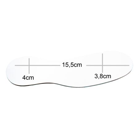 Acteon – Вестибулярное хромированное двустороннее зеркало для фотосъёмки