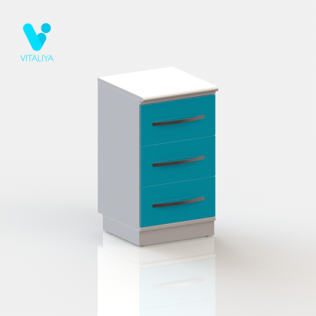 ВИТАЛИЯ Т3 ЛЮКС — Медицинская тумба на подиуме