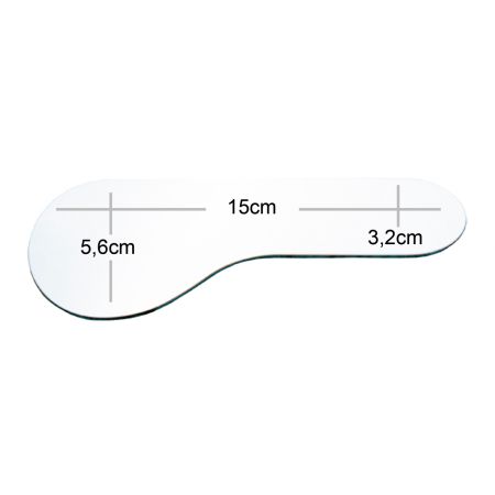 Acteon – Лингвальное узкое PURE REFLECT двустороннее зеркало для фотосъёмки