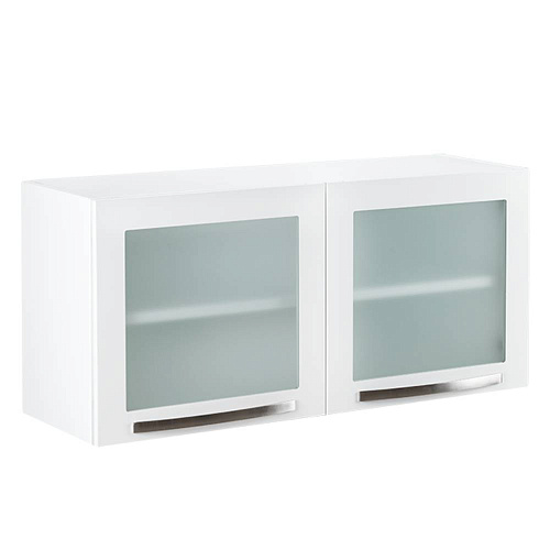 ВИТАЛИЯ Н5 ЛЮКС — Навесной медицинский шкаф стеклянные дверцы