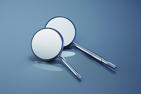 Hahnenkratt 721X3 TOPvision FS Rhodium — Зеркало №3 родиевые с передней отражающей поверхностью, упаковка 12 шт.