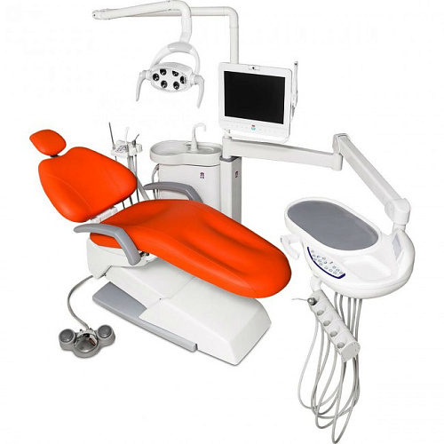 Cefla Dental Group Victor 100 (AM8050) - стоматологическая установка с нижней/верхней подачей инструментов