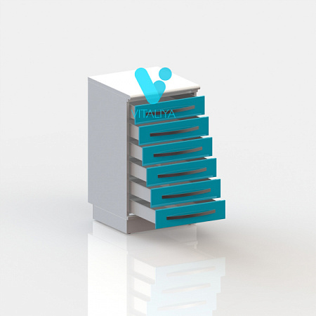 ВИТАЛИЯ Т6 ЛЮКС — Медицинская тумба на подиуме