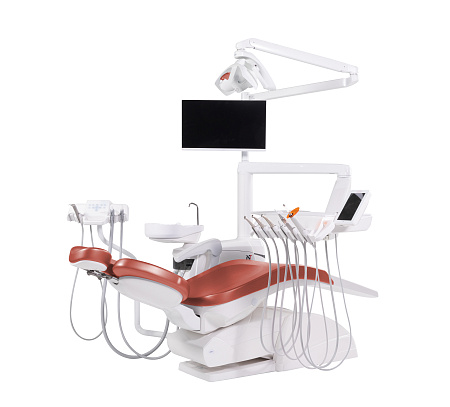 Miglionico NT P — стоматологическая установка с нижней подачей инструментов