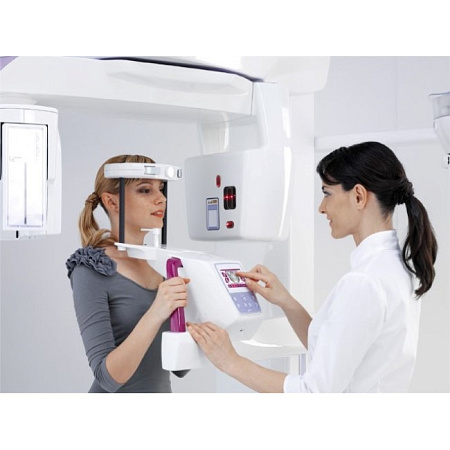 MyRay Hyperion X9 CB3D 11x8 Ceph Titanium - дентальный цифровой 3D-томограф с цефалостатом, 3 в 1, FOV 11x8