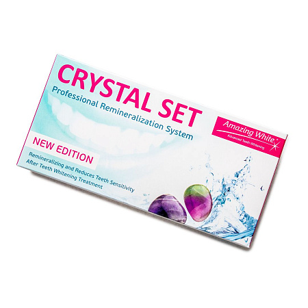 Набор для реминерализации зубов с капой Amazing White Crystal Set