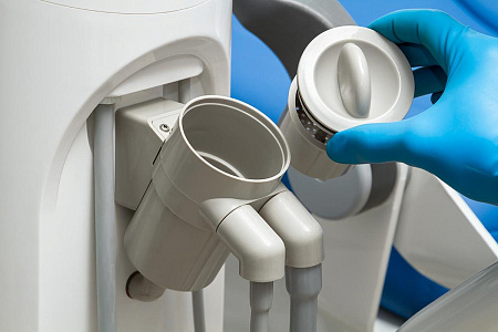 MERCURY 550 - стоматологическая установка с нижней подачей инструментов