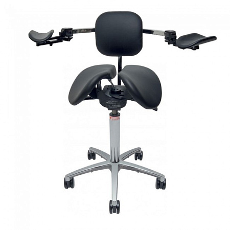 Salli MultiAdjuster Ergorest with Stretching Support - эргономичный стул врача-стоматолога для работы с микроскопом