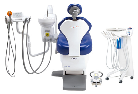 Miglionico NT P Cart — стоматологическая установка с подкатным модулем