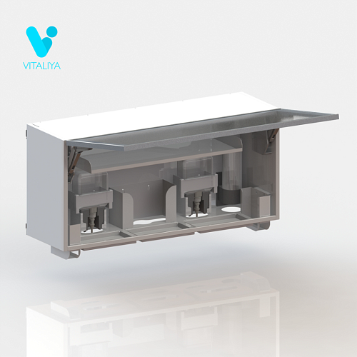 ВИТАЛИЯ Н5 диспенсер — Навесной медицинский шкаф